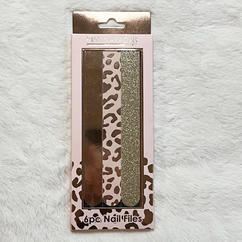 🔮 5/$25 Manna‎ Kadar Animal Print 6pc Nail Files